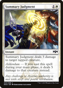 {C} Summary Judgment [Ravnica Allegiance][RNA 024]