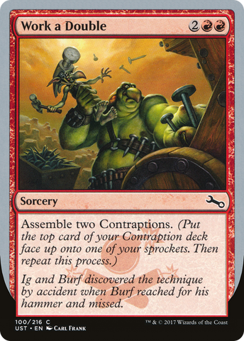 {C} Work a Double [Unstable][UST 100]