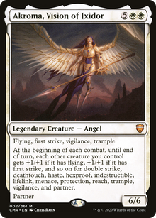{R} Akroma, Vision of Ixidor [Commander Legends][CMR 002] - Misty Mountain Games