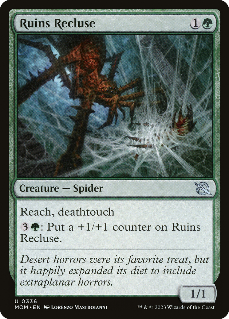 {C} Ruins Recluse [March of the Machine][MOM 336]