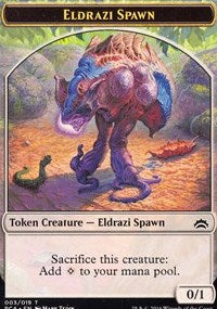 {T} Eldrazi Spawn (003) // Eldrazi Double-sided Token [Planechase Anthology Tokens][TPCA NULL]