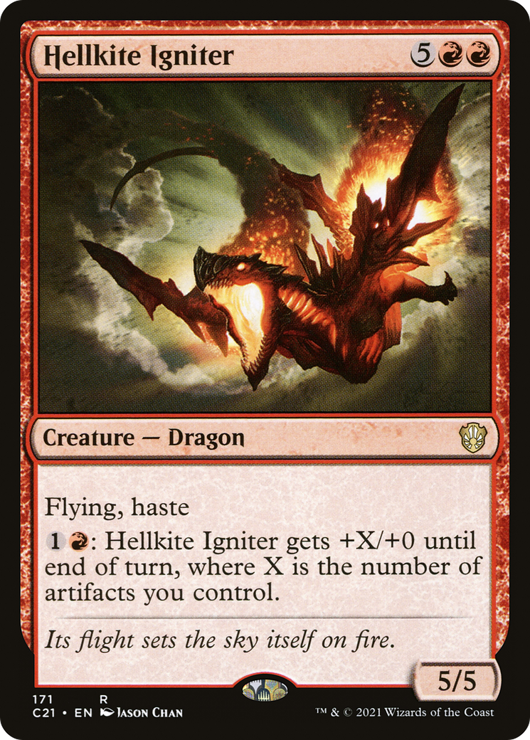 {R} Hellkite Igniter [Commander 2021][C21 171]