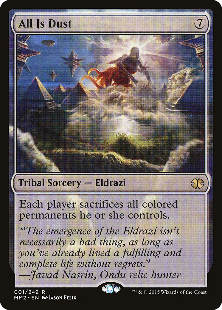 {R} All Is Dust [Modern Masters 2015][MM2 001] - Misty Mountain Games