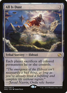 {R} All Is Dust [Modern Masters 2015][MM2 001] - Misty Mountain Games