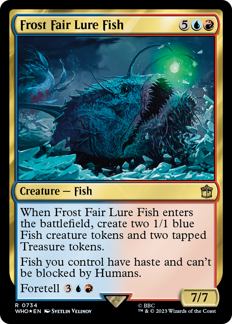 {R} Frost Fair Lure Fish (Surge Foil) [Doctor Who][WHO 734]