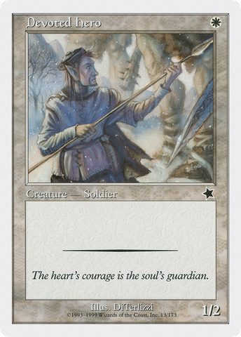 {C} Devoted Hero [Starter 1999][S99 013]
