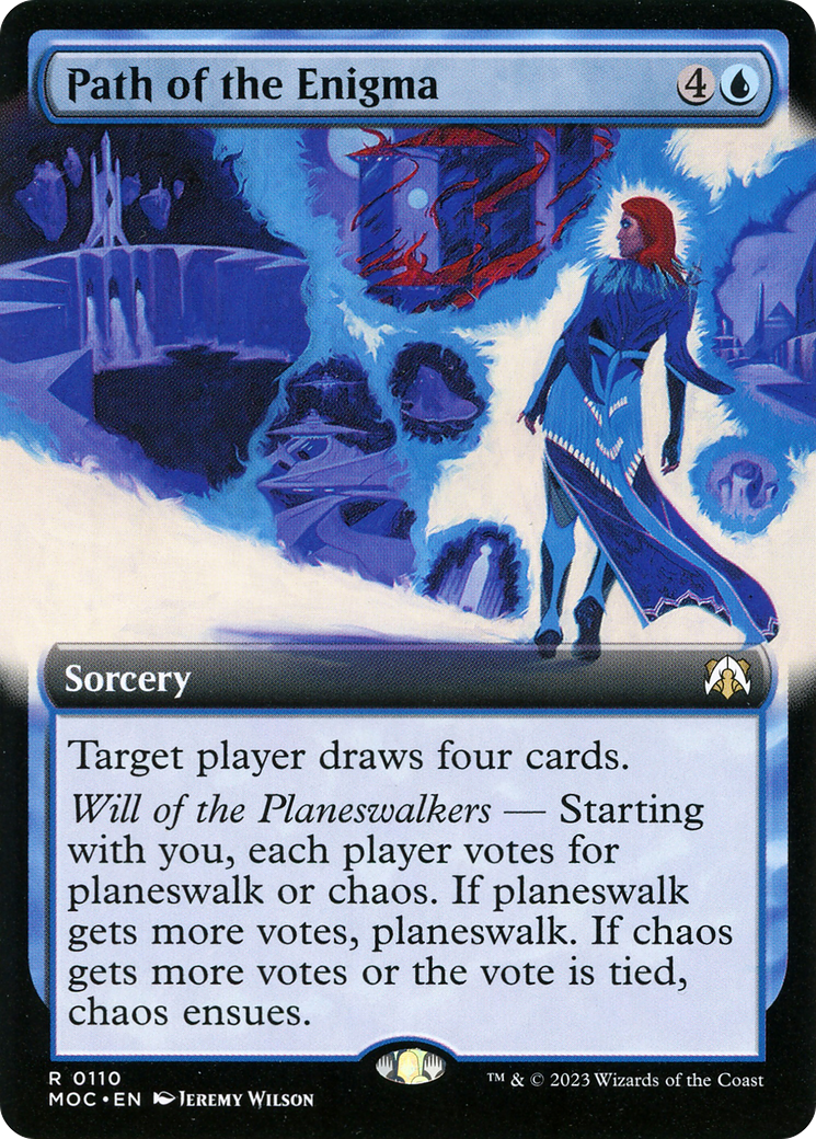{R} Path of the Enigma (Extended Art) [March of the Machine Commander][MOC 110]