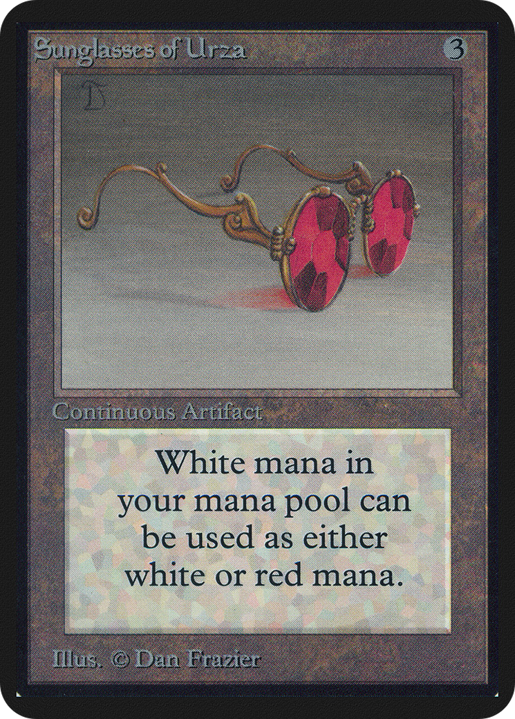 {R} Sunglasses of Urza [Alpha Edition][LEA 271]
