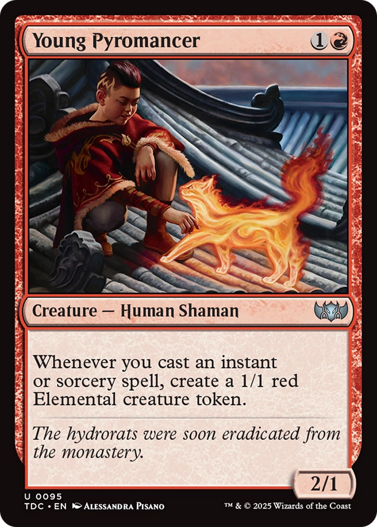 {C} Young Pyromancer [Tarkir: Dragonstorm Commander][TDC 095]