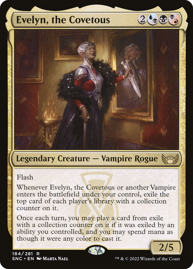 {R} Evelyn, the Covetous [Streets of New Capenna][SNC 184]