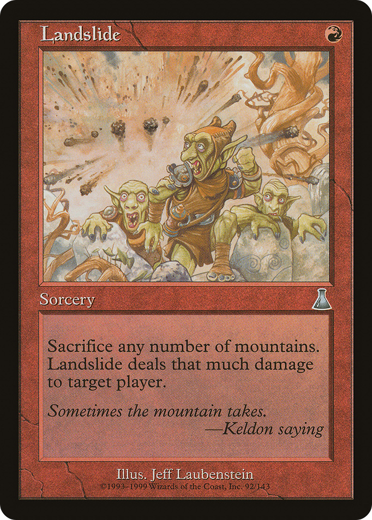 {C} Landslide [Urza's Destiny][UDS 092]