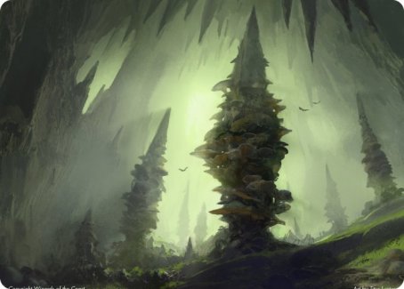 {A} Forest (280) Art Card [Dungeons & Dragons: Adventures in the Forgotten Realms Art Series][AAFR 055]