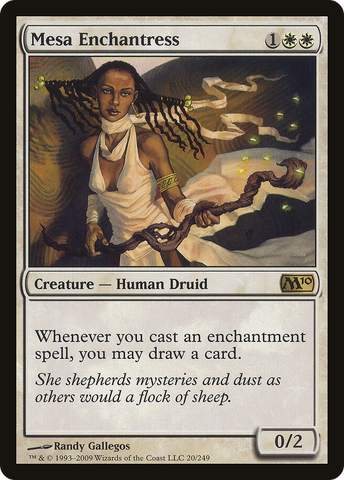 {R} Mesa Enchantress [Magic 2010][M10 020]
