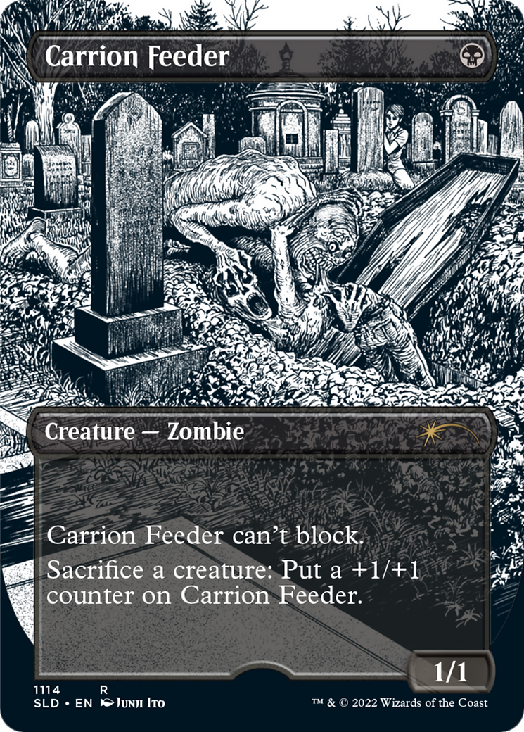 Carrion Feeder [SLD 1114]  (Borderless) Etched Foil