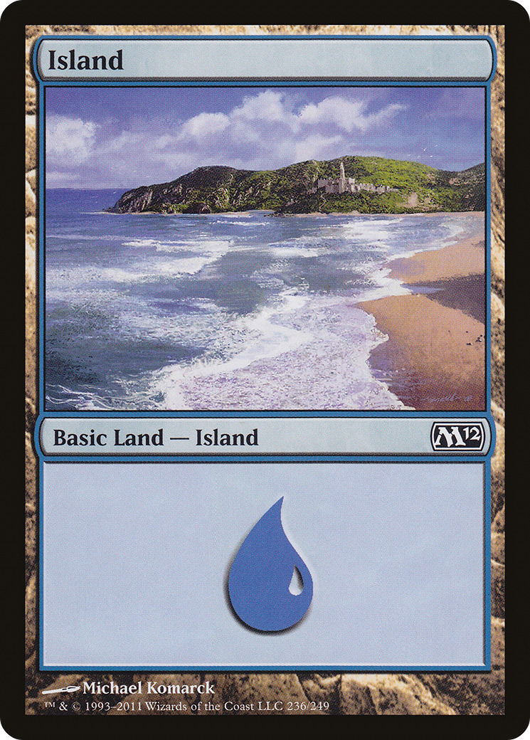 {B}[M12 236] Island (236) [Magic 2012]