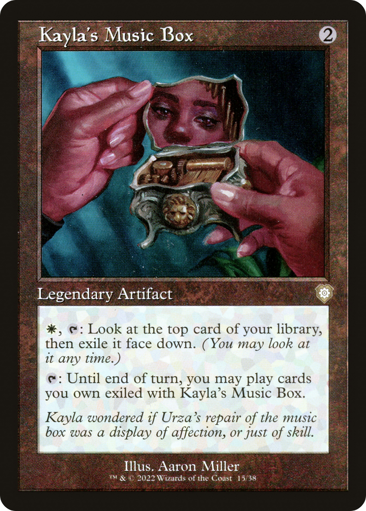 {R} Kayla's Music Box (Retro) [The Brothers' War Commander][BRC 015]