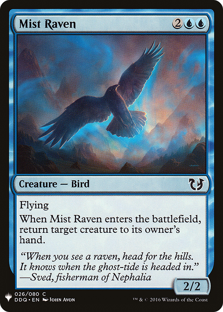 {C} Mist Raven [Mystery Booster][LS DDQ 026]