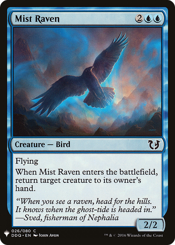 {C} Mist Raven [Mystery Booster][LS DDQ 026]