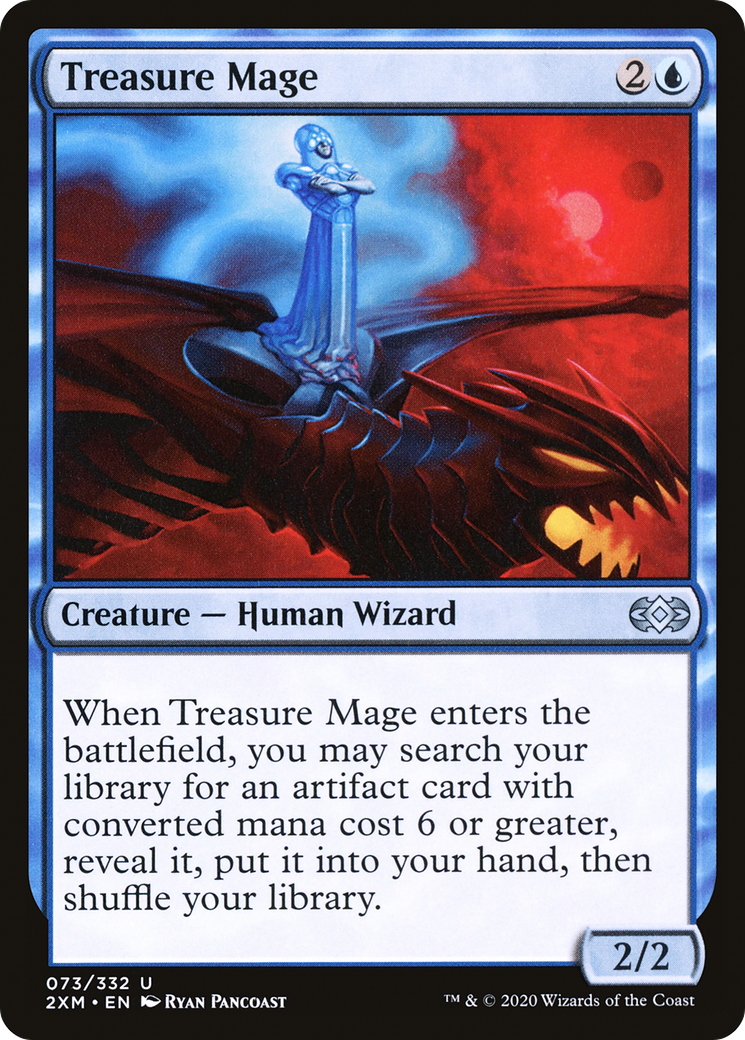 {C} Treasure Mage [Double Masters][2XM 073]