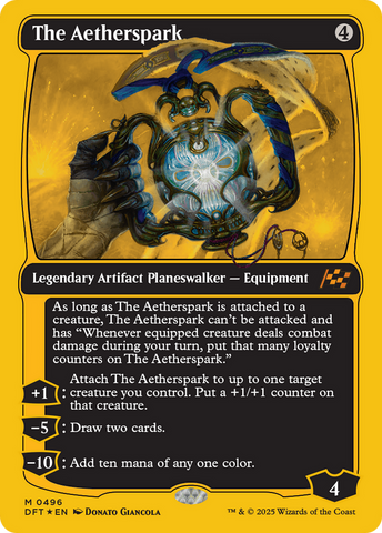 {@R} The Aetherspark (First-Place Foil) [Aetherdrift][DFT 496]