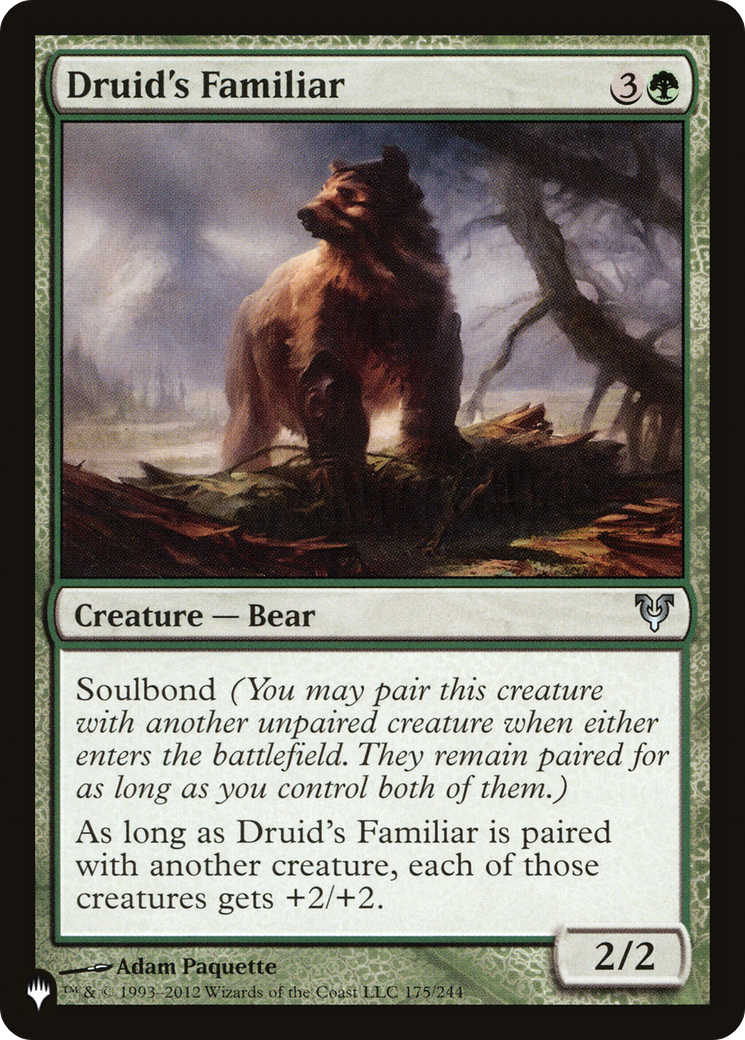 Druid's Familiar [LIST 175/244]