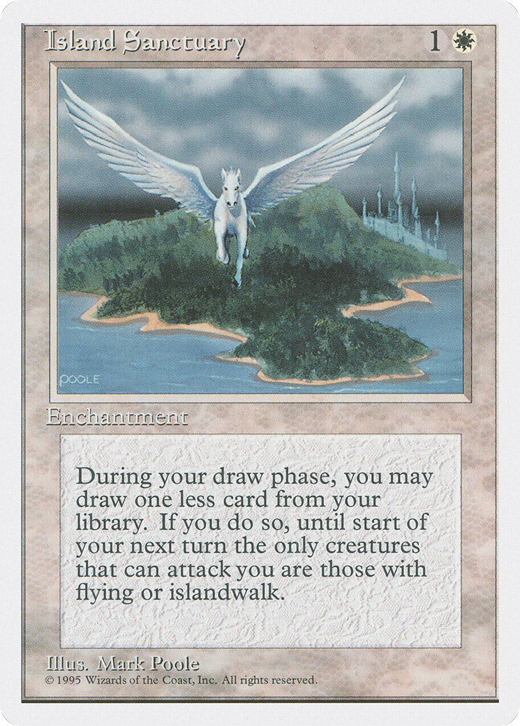 {R} Island Sanctuary [Fourth Edition][4ED 031] - Misty Mountain Games