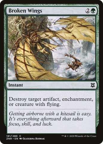 {C} Broken Wings [Zendikar Rising][ZNR 181]