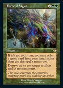 {R} Force of Vigor (Retro Foil Etched) [Modern Horizons 2][RF ET MH1 021]