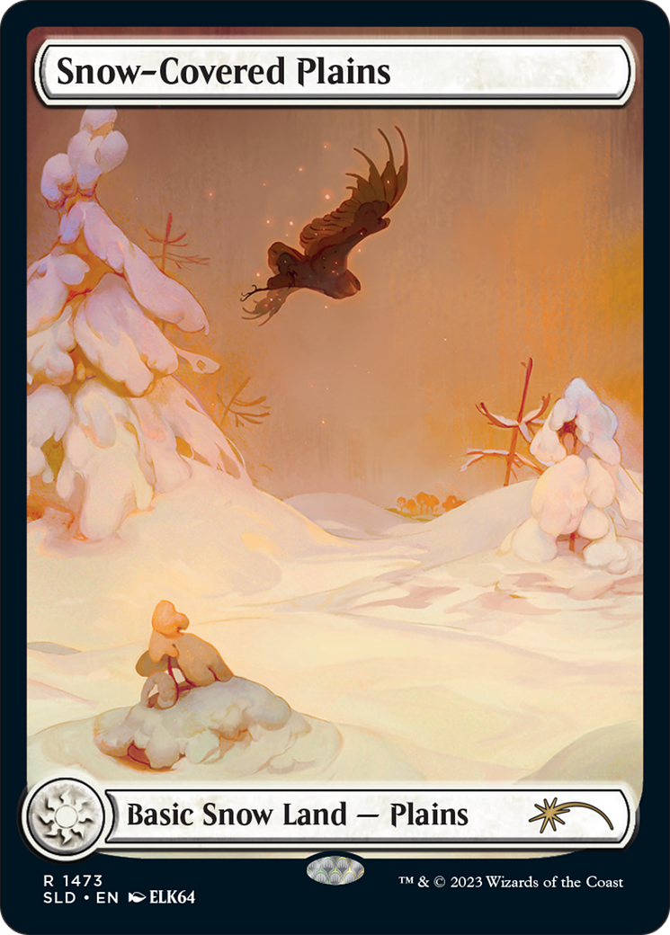 {R} Snow-Covered Plains (1473) [Secret Lair Drop Series][SLD 1473]