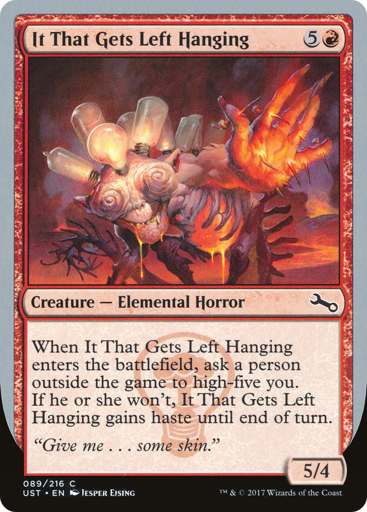 {C} It That Gets Left Hanging [Unstable][UST 089]