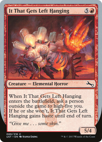 {C} It That Gets Left Hanging [Unstable][UST 089]