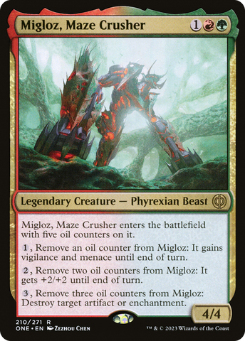 {R} Migloz, Maze Crusher [Phyrexia: All Will Be One][ONE 210]
