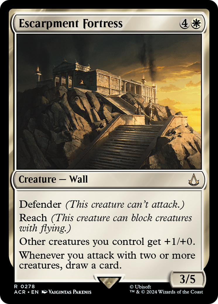 {R} Escarpment Fortress [Assassin's Creed][ACR 278]