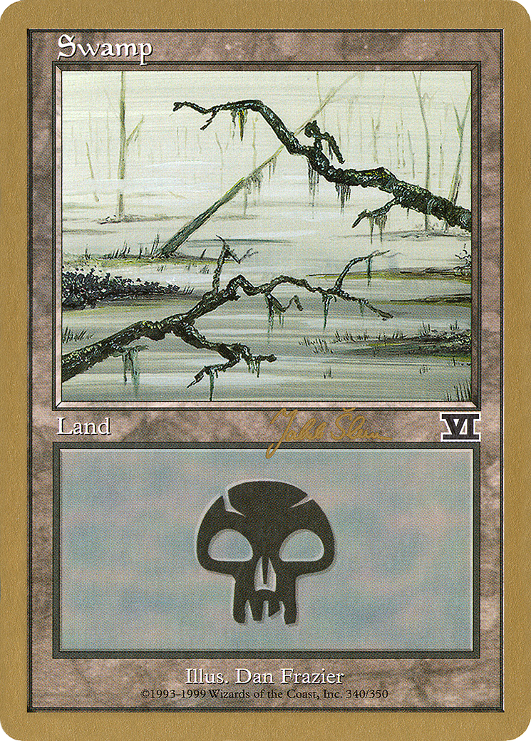 {B}[GB WC99 JS340B] Swamp (js340b) (Jakub Slemr) [World Championship Decks 1999]