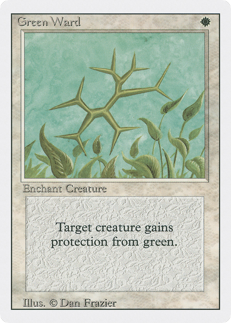 {C} Green Ward [Revised Edition][3ED 020]