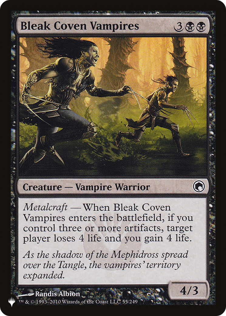 Bleak Coven Vampires [LIST 55/249]