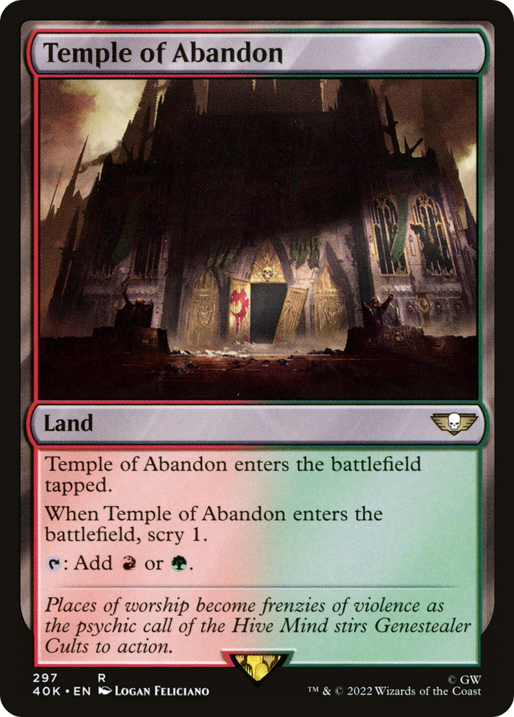 {R} Temple of Abandon [Universes Beyond: Warhammer 40,000][40K 297]
