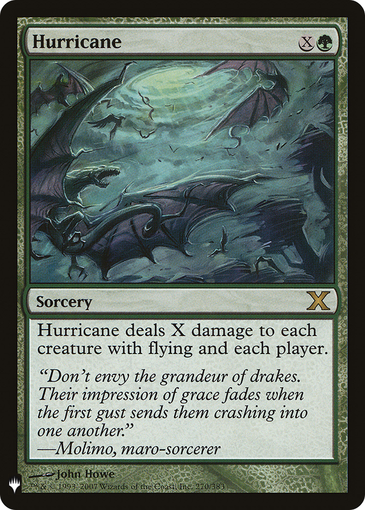 Hurricane [LIST 10E-270]