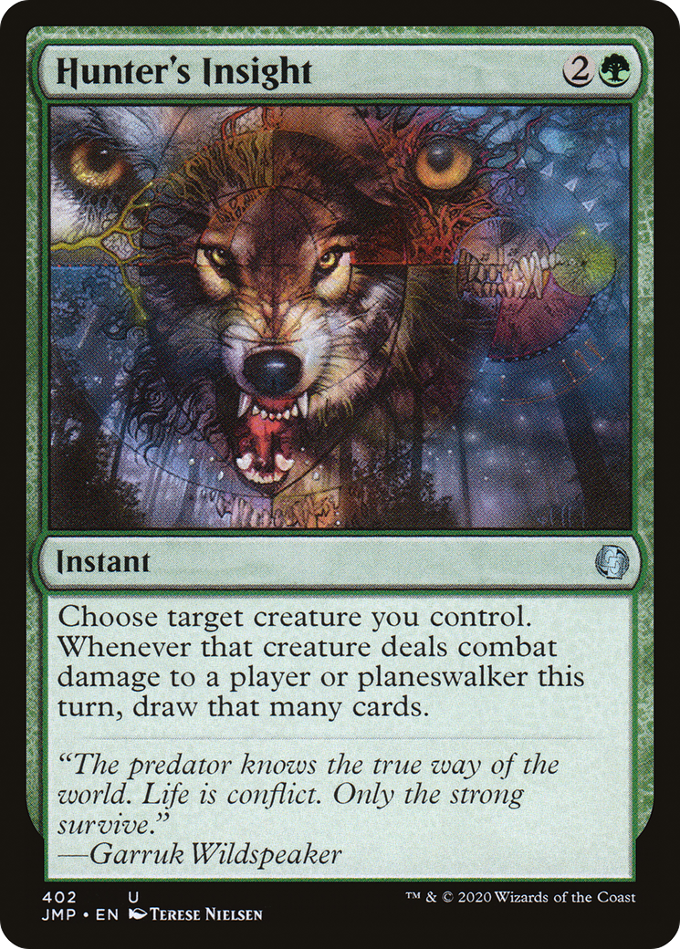 {C} Hunter's Insight [Jumpstart][JMP 402]