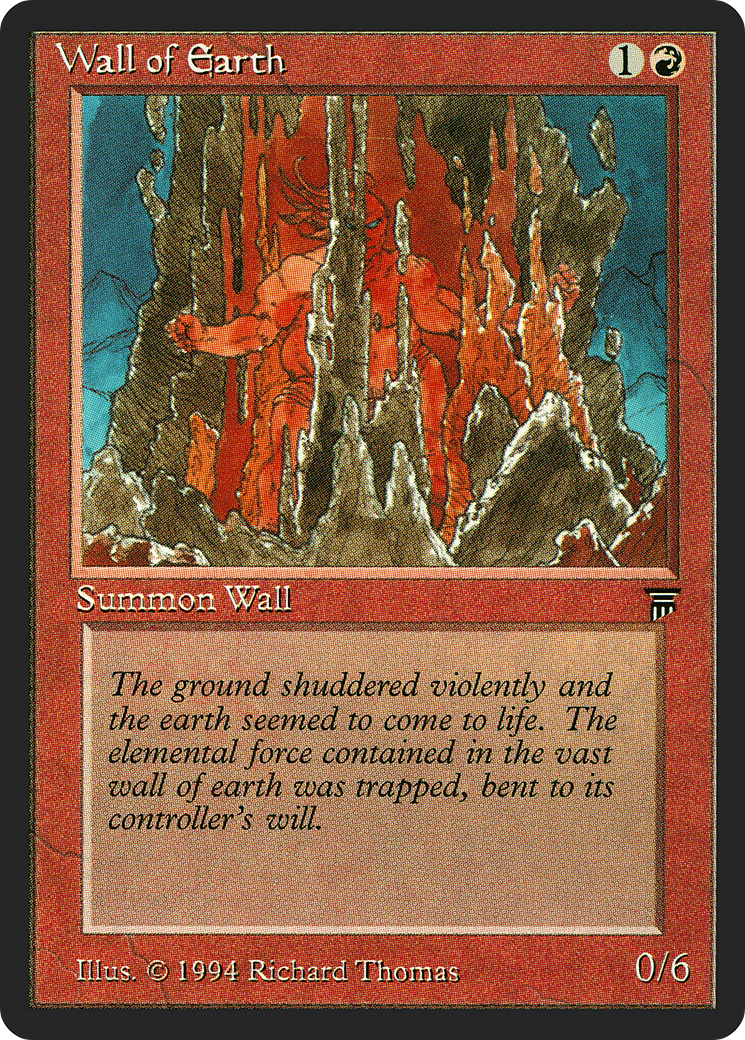{C} Wall of Earth [Legends][LEG 169]