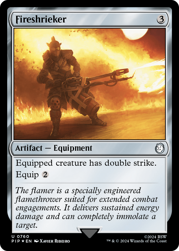{C} Fireshrieker (Surge Foil) [Fallout][PIP 760]