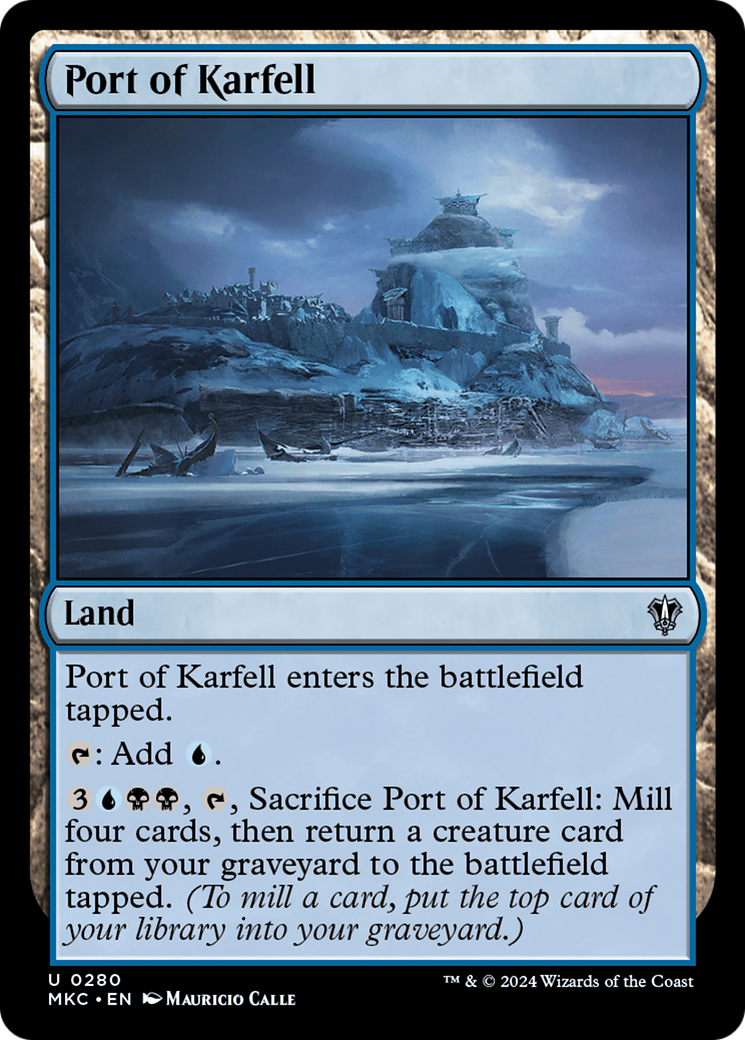 {C} Port of Karfell [Murders at Karlov Manor Commander][MKC 280]
