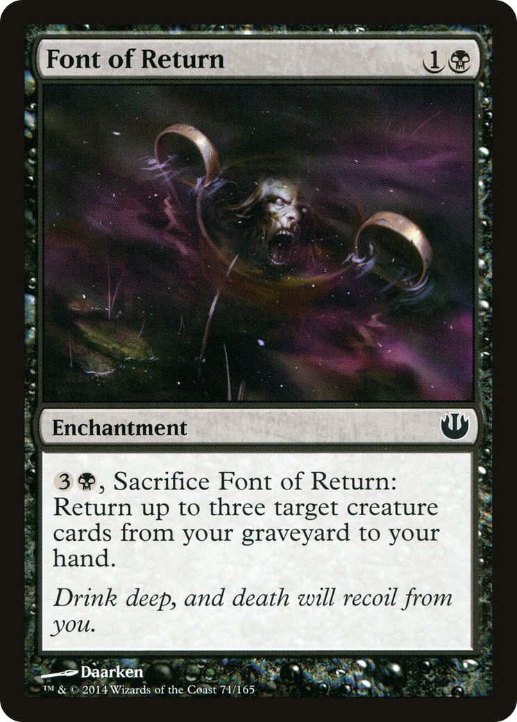 {C} Font of Return [Journey into Nyx][JOU 071]