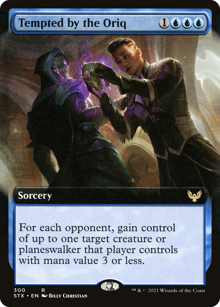 {R} Tempted by the Oriq (Extended Art) [Strixhaven: School of Mages][STX 300]