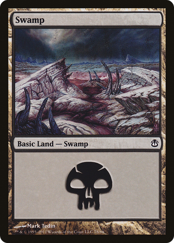 {B}[DDH 078] Swamp (78) [Duel Decks: Ajani vs. Nicol Bolas]