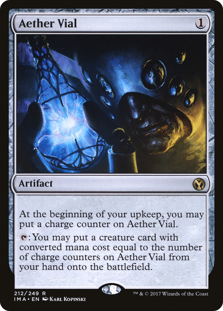 {R} Aether Vial [Iconic Masters][IMA 212]