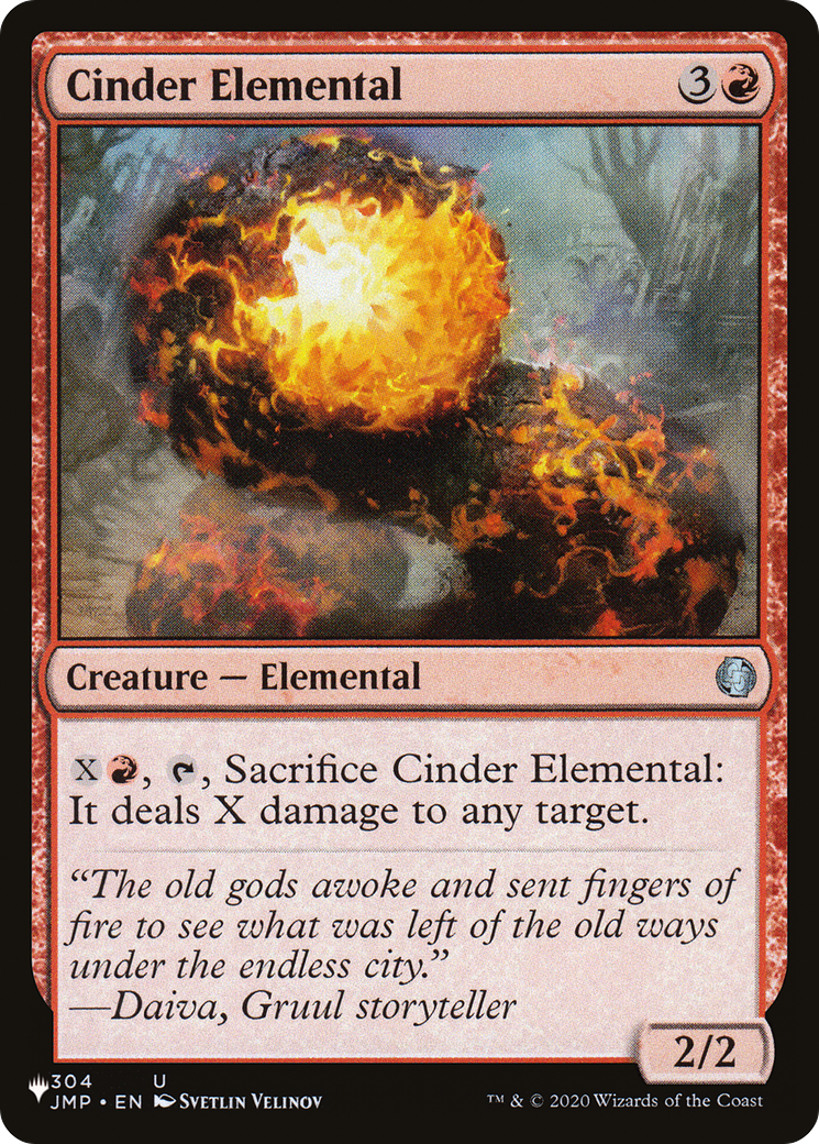 Cinder Elemental [LIST 304/078]