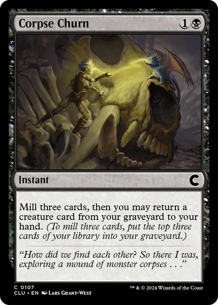 {C} Corpse Churn [Ravnica: Clue Edition][CLU 107]