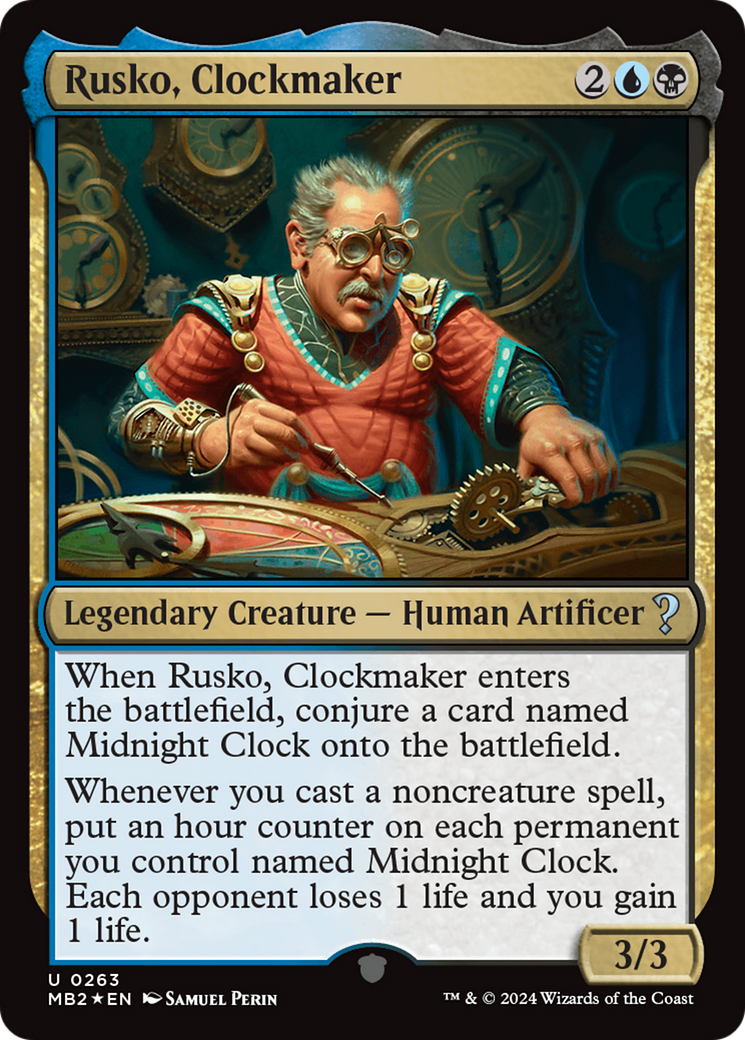 {C} Rusko, Clockmaker [Mystery Booster 2][MB2 263]