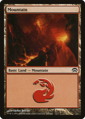 {B}[HOP 157] Mountain (157) [Planechase]